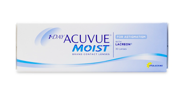 1 Day Acuvue Moist for Astigmatism 30-Pack - Lensbox™