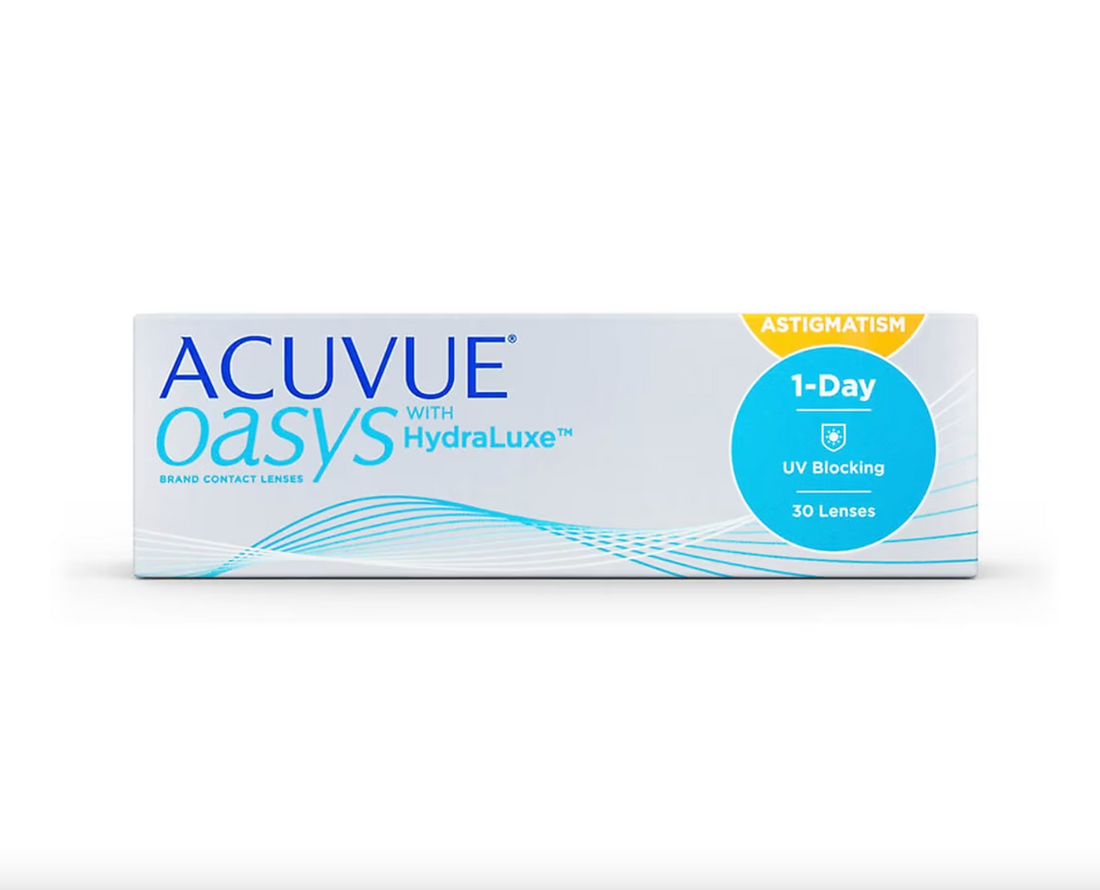 Acuvue Oasys 1-Day with Hydraluxe for Astigmatism (30 pack)