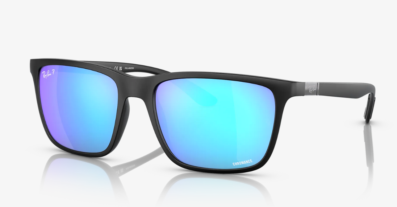 Ray-Ban RB4385 Green/Blue Lenses